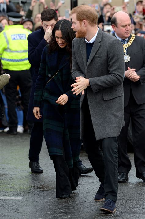 meghan markle tartan burberry coat|Meghan Markle Wears Burberry Tartan Coat On Day Trip To .